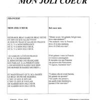 Mon joli coeur - Spartiti.pdf